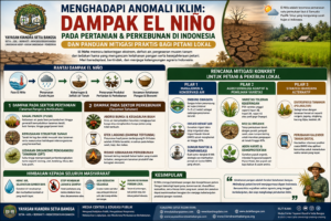 MENGHADAPI ANOMALI IKLIM: DAMPAK EL NIÑO TERHADAP PERTANIAN DAN PERKEBUNAN DI INDONESIA SERTA PANDUAN MITIGASI PRAKTIS BAGI PETANI LOKAL.