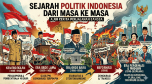 “SEJARAH PERJALANAN PERPOLITIKAN INDONESIA DARI MASA KE MASA”