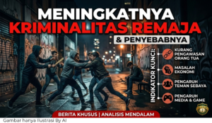 SEMAKIN PRIHATIN!!! KRIMINALITAS USIA REMAJA KIAN MENGKAWATIRKAN.